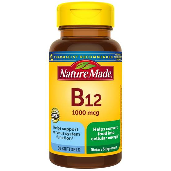 Order Nature Made Vitamin B12 1000mcg (90 ct) food online from Rite Aid store, Palm Desert on bringmethat.com