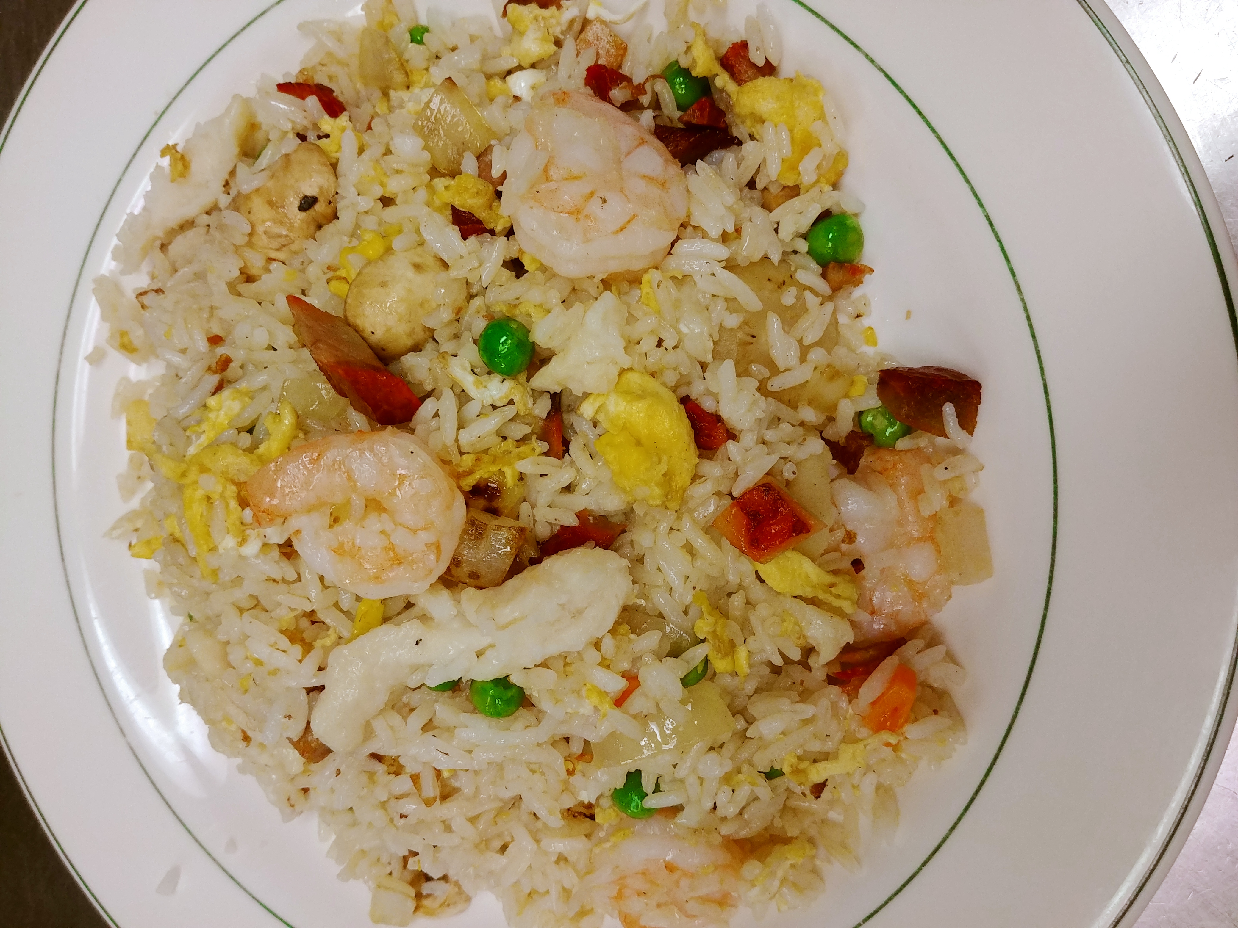 Order 42. Young Chow Fried Rice food online from Hong Kong Stir Fry store, Fairview on bringmethat.com