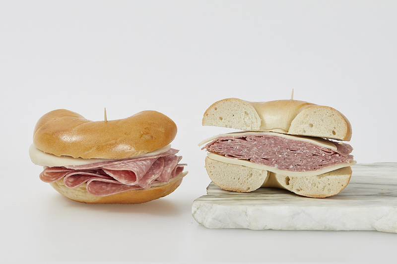 Order Genoa Salami Sandwich food online from Murray's Bagels store, New York on bringmethat.com
