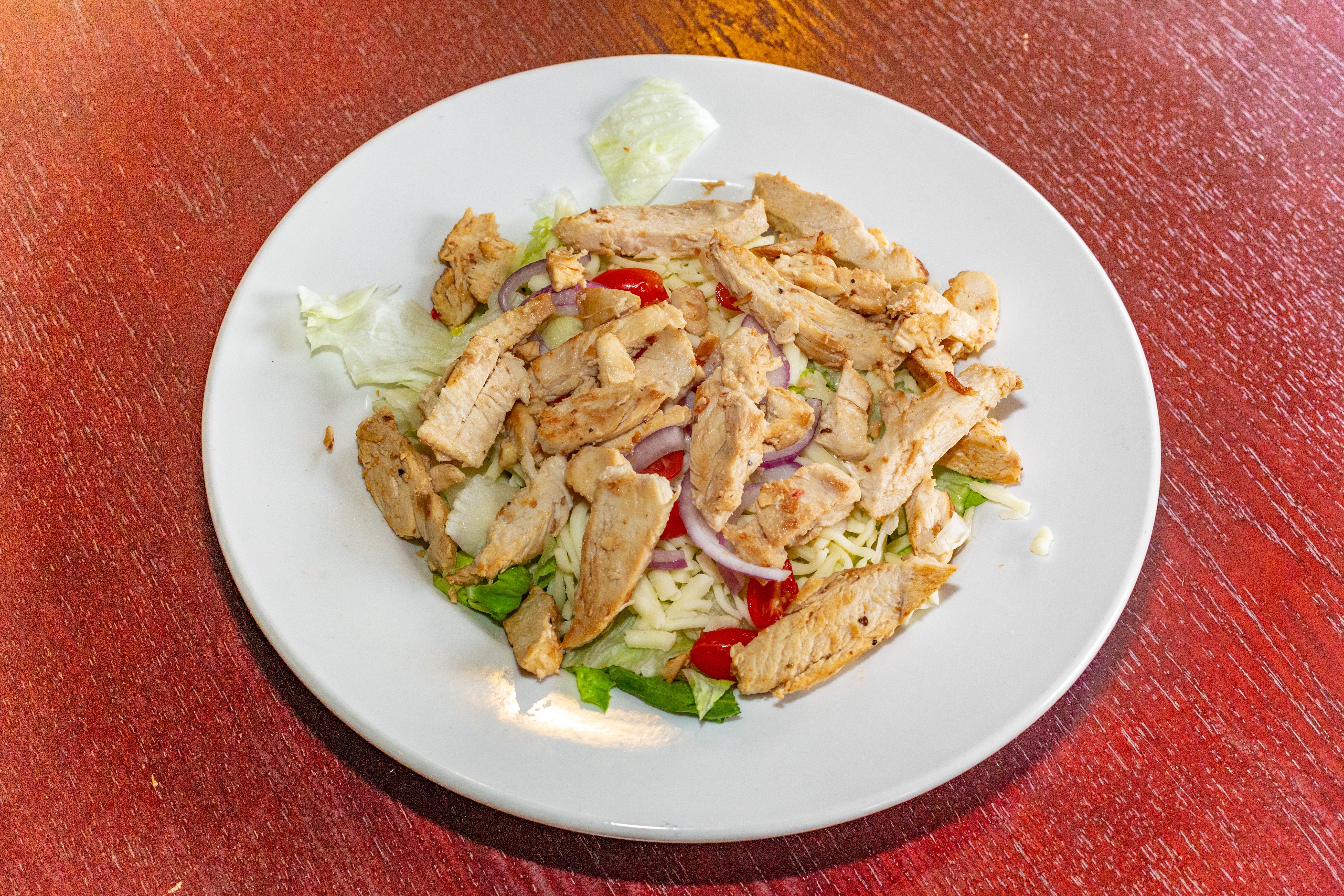 Order Grilled Chicken Salad - Salads food online from Silvana Italian Cuisine store, Pennsville on bringmethat.com