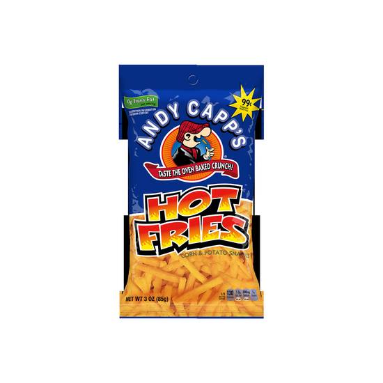 Order Andy Capp'S Hot Fries Corn & Potato Snack food online from Pepack Sunoco store, Peapack on bringmethat.com