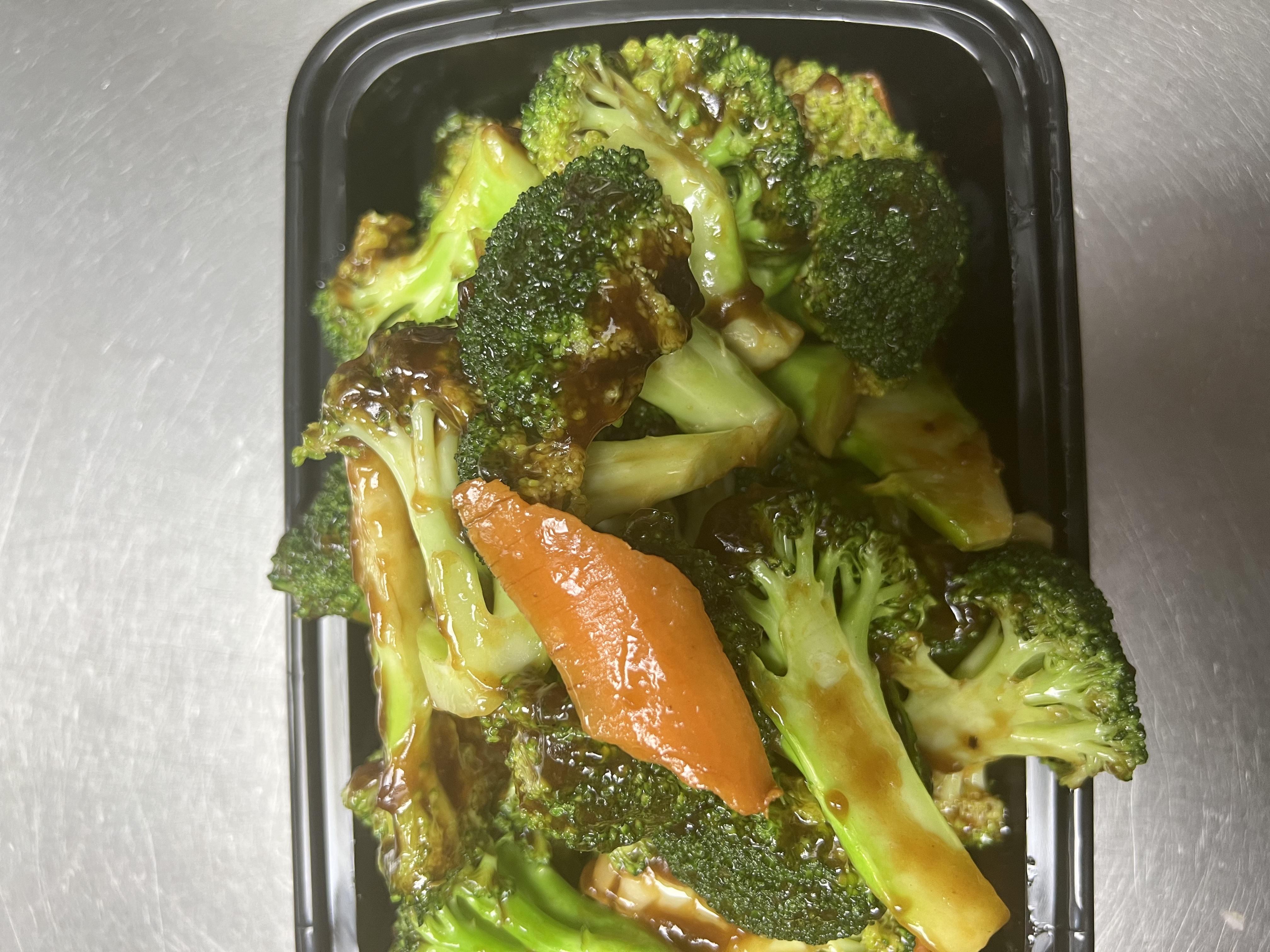 Order 96. Broccoli with Brown Sauce food online from King Chef store, West Haven on bringmethat.com
