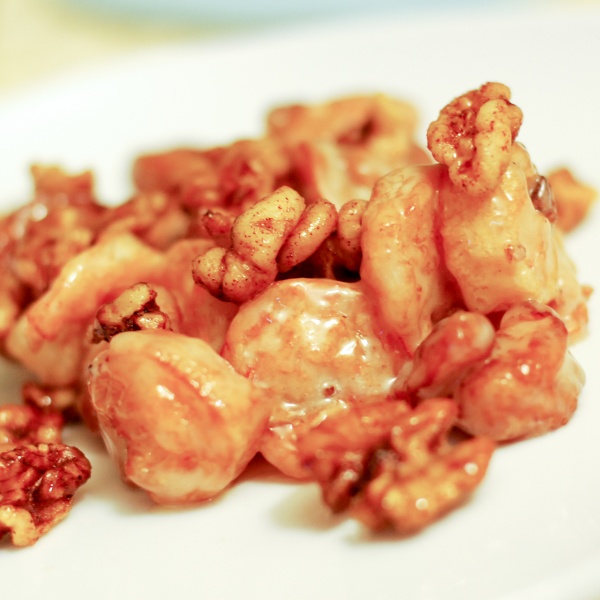 Order Honey Walnut Prawns food online from Bamboo catering store, San Francisco on bringmethat.com