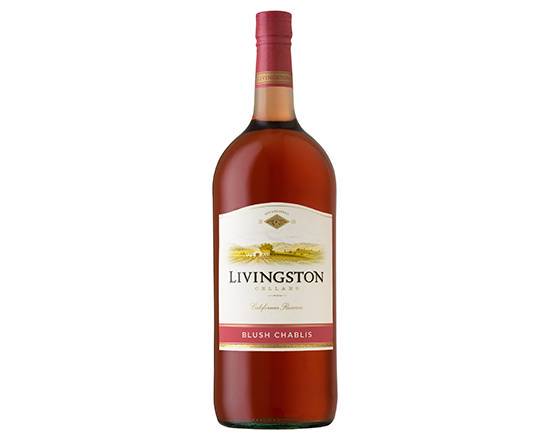 Order Livingston Cellars Blush Chablis Wine, 1.5L blush wine (9.0% ABV) food online from Kenny Liquor Market store, ANAHEIM on bringmethat.com