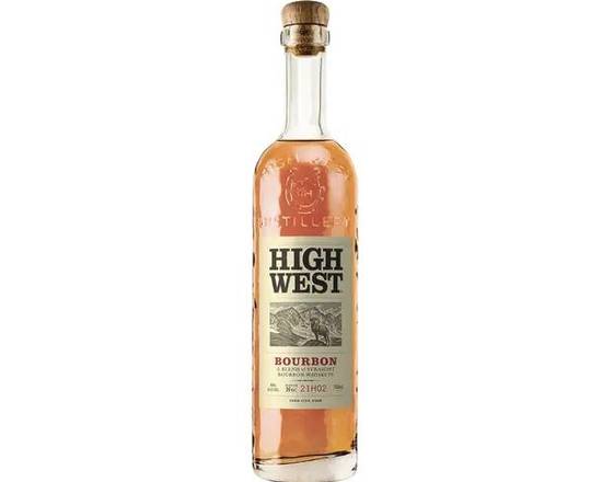 Order High West Distillery, American Prairie Blended Straight Bourbon Whiskey · 750 mL food online from House Of Wine store, New Rochelle on bringmethat.com
