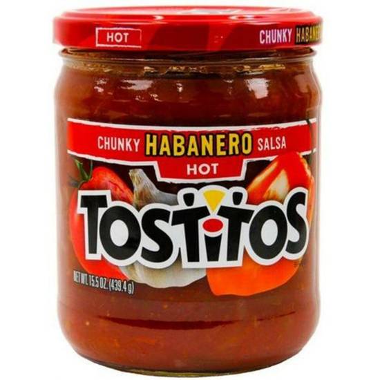 Order Tostitos Chunky Habanero Salsa - Hot food online from IV Deli Mart store, Goleta on bringmethat.com
