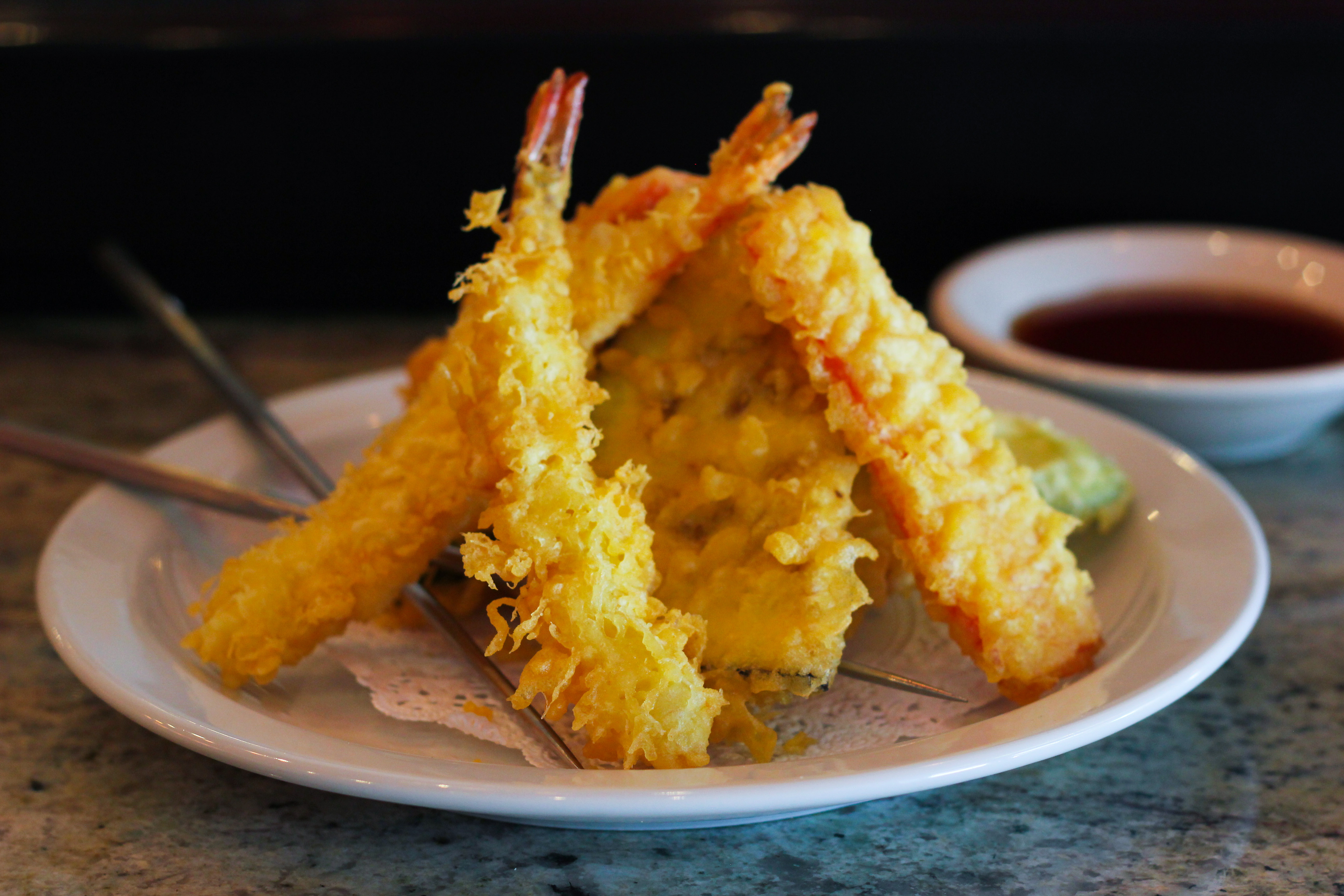 Order Shrimp and Vegetable Tempura food online from What the fish sushi store, Los Angeles on bringmethat.com