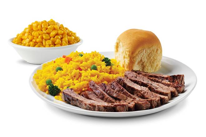 Order Churrasco Steak - With 2 Sides food online from Pollo Tropical store, Coral Springs on bringmethat.com