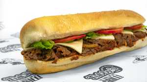 Order Small Pizza Steak N' Cheese Sub food online from Tubby Sub Shop store, Hazel Park on bringmethat.com