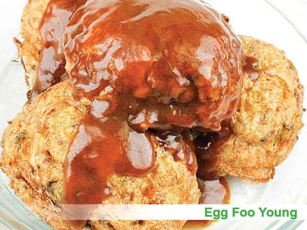 Order 98. Great Wall Combination Egg Foo Young food online from Great Wall Of China store, Plainfield on bringmethat.com