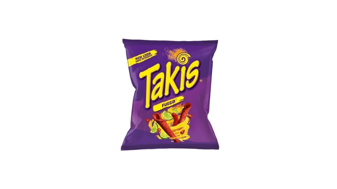 Order Takis Fuego Corn Tortilla Minis 4 oz food online from Rebel store, Campbell on bringmethat.com