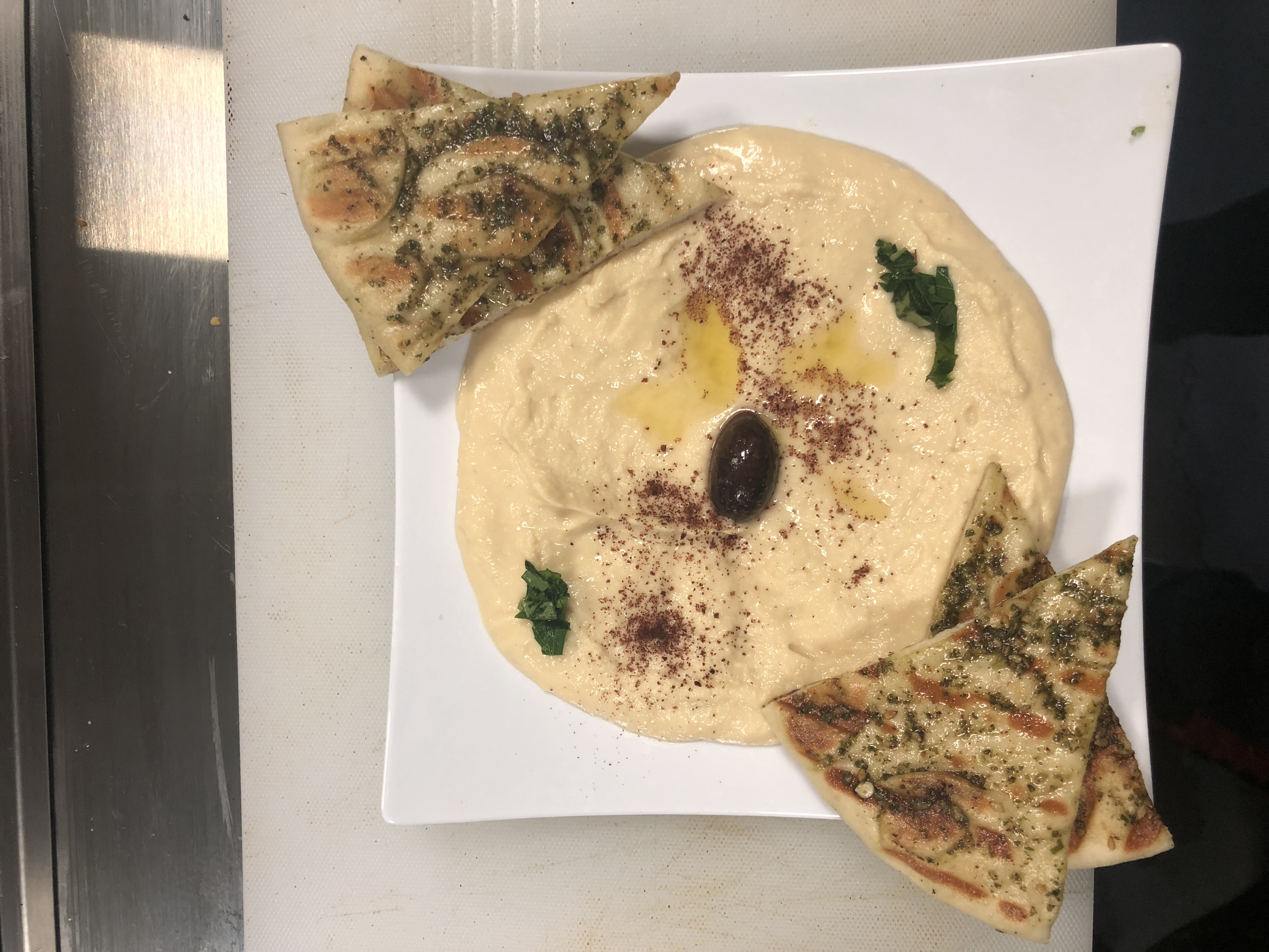 Order Hummus food online from Alexandria Mediterranean Cuisine store, Kent on bringmethat.com