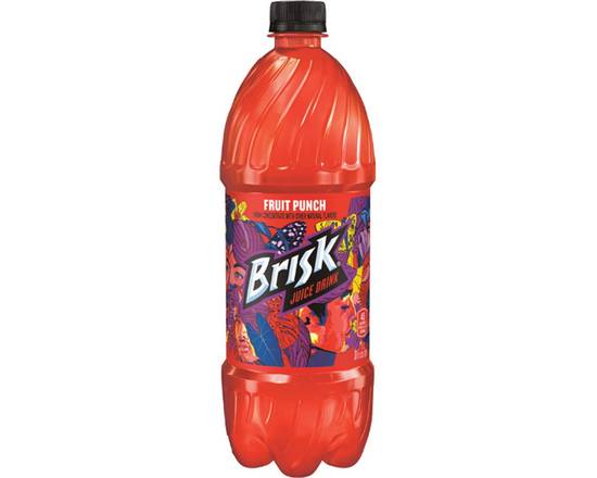 Order Lipton Brisk Fruit Punch 1L Bottle food online from Rocket store, Oxnard on bringmethat.com