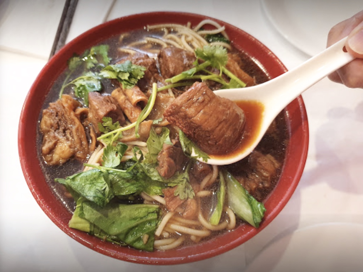 Order Stew Beef Noodle Soup 香辣牛腩面 food online from Grand Sichuan store, Jersey City on bringmethat.com