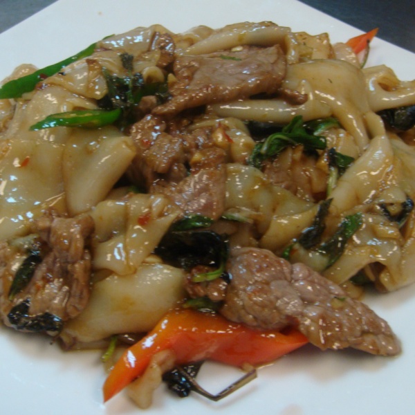 Order 42. Drunken Noodles  food online from My Thai Place Restaurant store, Brambleton on bringmethat.com