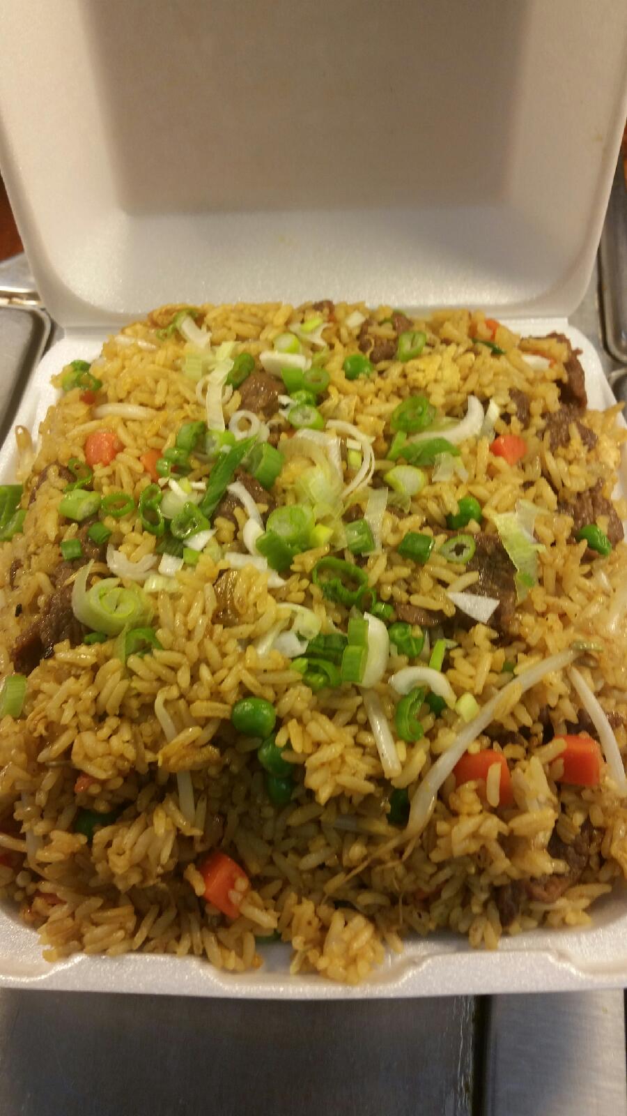 Order Beef Fried Rice food online from China road store, Long Beach on bringmethat.com