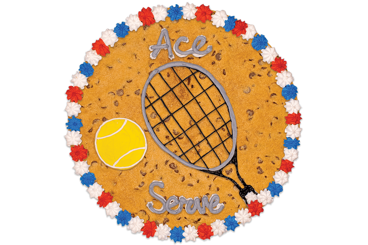 Order #471: Tennis Ace Serve food online from Nestle Toll House store, Friendswood on bringmethat.com