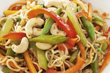 Order Vegetable Chow Mein food online from Shanghai Restaurant store, Nampa on bringmethat.com