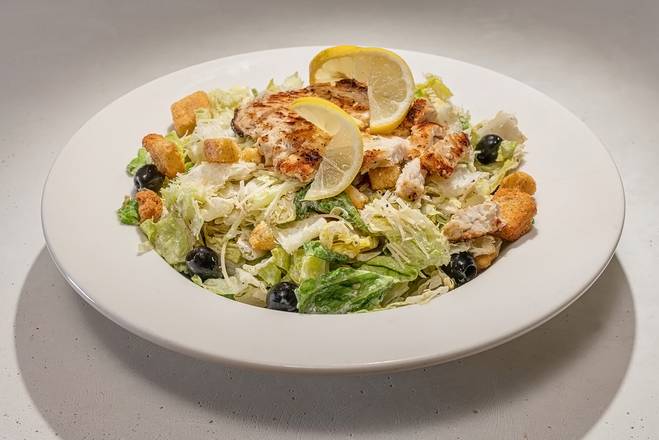 Order Large Chicken Caesar Salad food online from Red Devil Italian Restaurant store, Phoenix on bringmethat.com