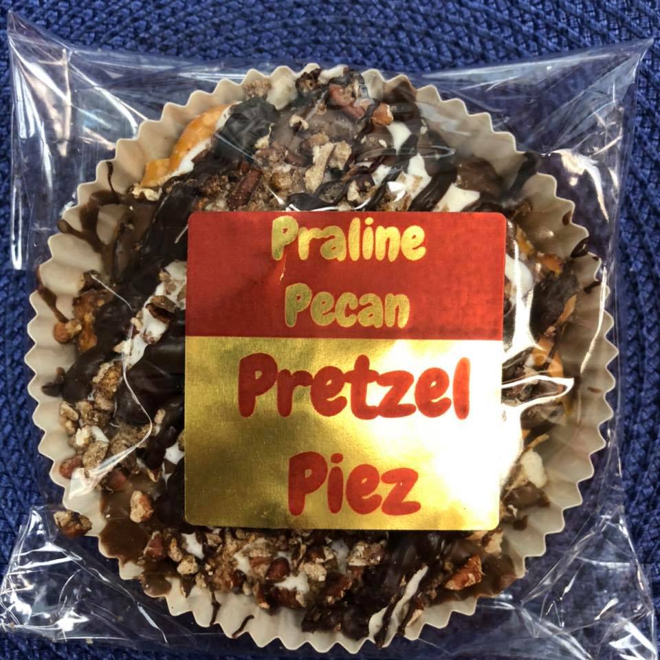 Order Praline Pecan Pretzel Piez food online from Cookies by Gayla - West Ridge Mall store, Topeka on bringmethat.com