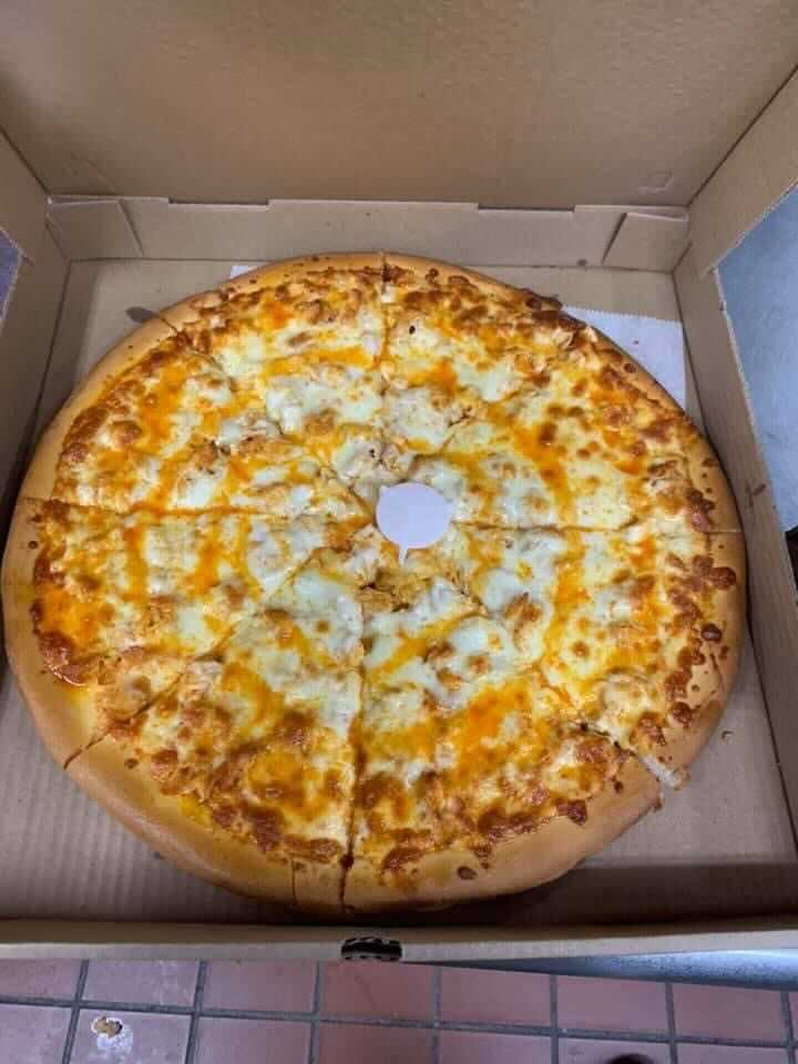 Order Buffalo Chicken Pizza - 12" (6 Slices) food online from Pizza Time store, Saratoga Springs on bringmethat.com
