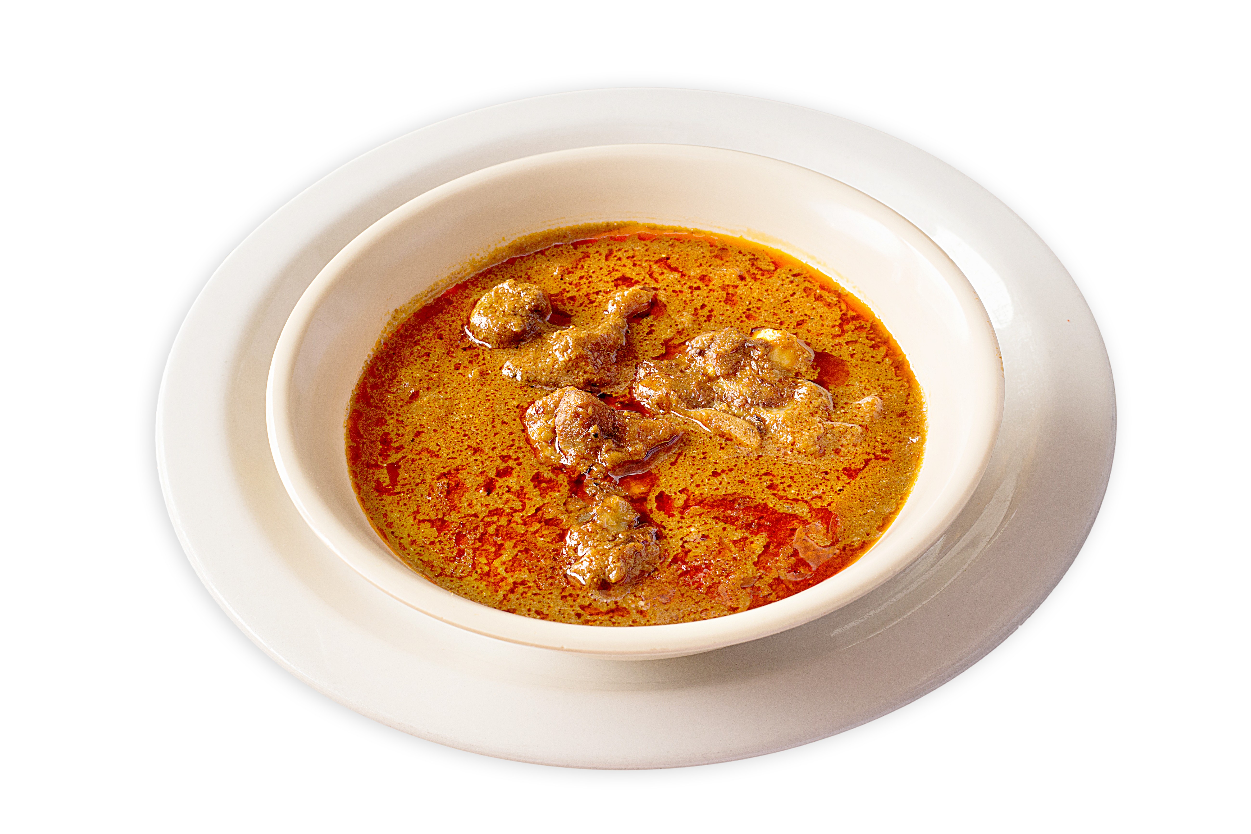Order Mutton Korma (Goat) food online from Asma's Cuisine Indian Restaurant store, Duluth on bringmethat.com