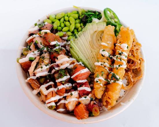 Order King Kong Bowl food online from Truffle Butter Poke Bar store, San Mateo on bringmethat.com