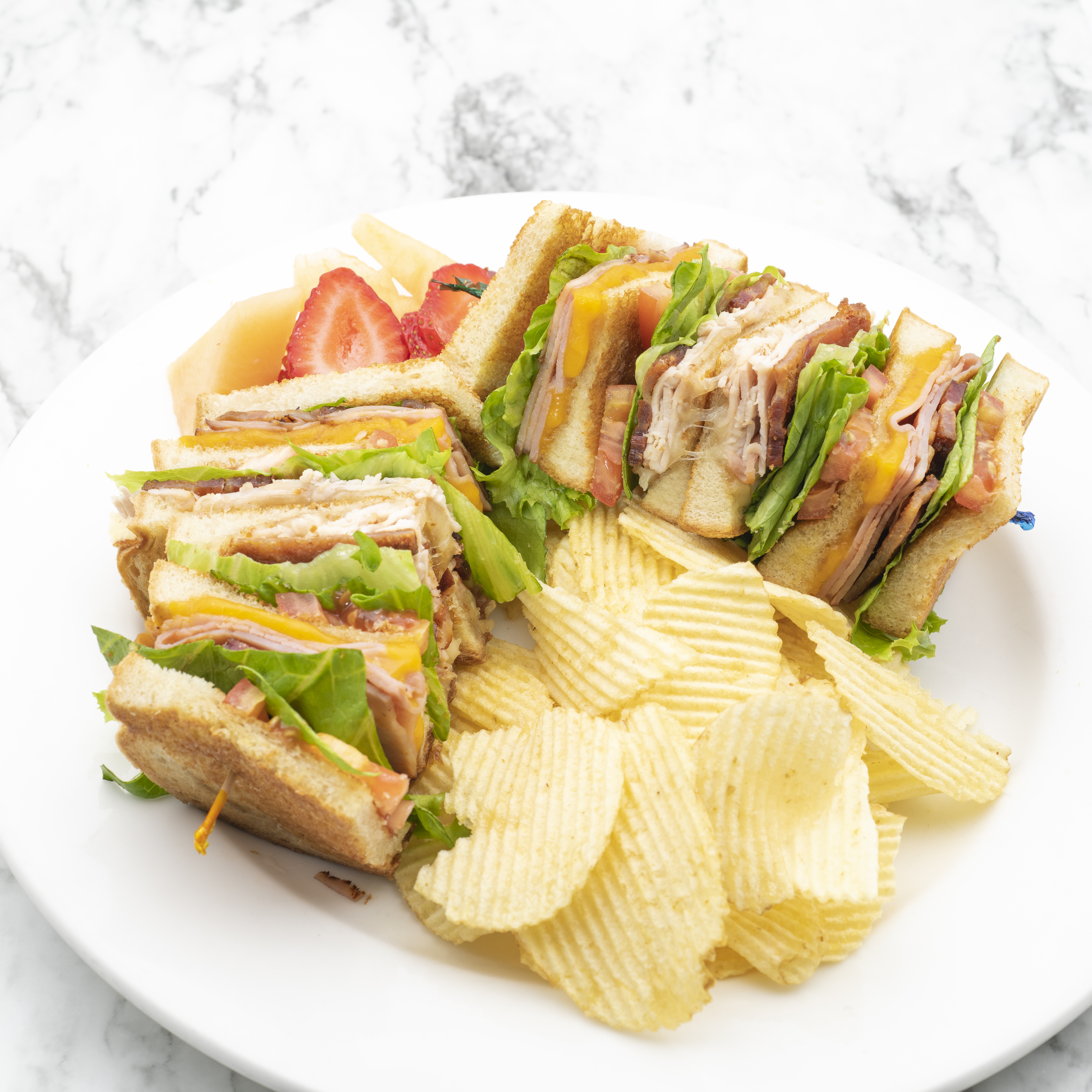Order Create a Club Sandwich food online from Original Pancake House store, Plano on bringmethat.com