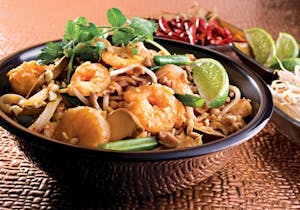 Order Pad Thai Noodles food online from Royal Stix Restaurant store, Fayetteville on bringmethat.com
