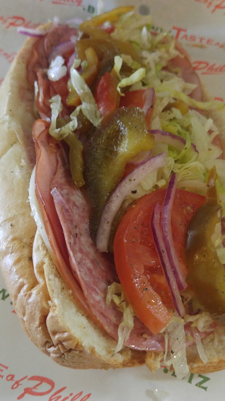 Order Super 12" Italian Hoagie food online from Taste of Philly store, Highlands Ranch on bringmethat.com