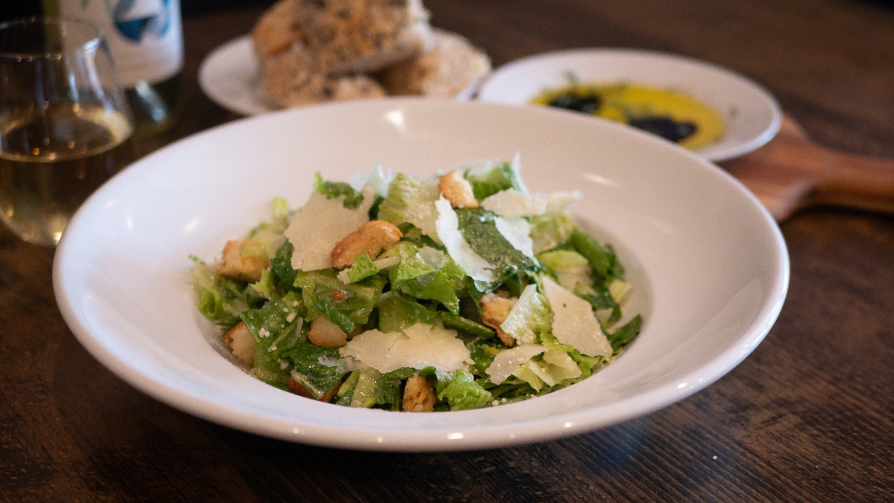 Order Caesar Salad food online from Louise's Trattoria store, Los Angeles on bringmethat.com