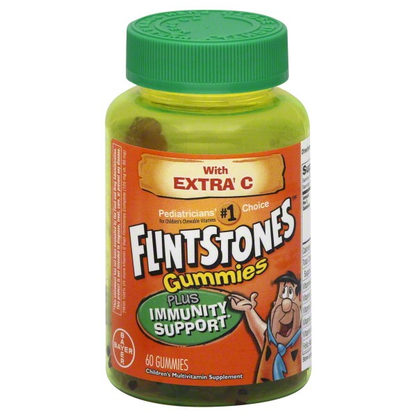 Order Flintstones Children's Multivitamin Plus Immunity Support, Gummies - 60 ct food online from Rite Aid store, REEDLEY on bringmethat.com