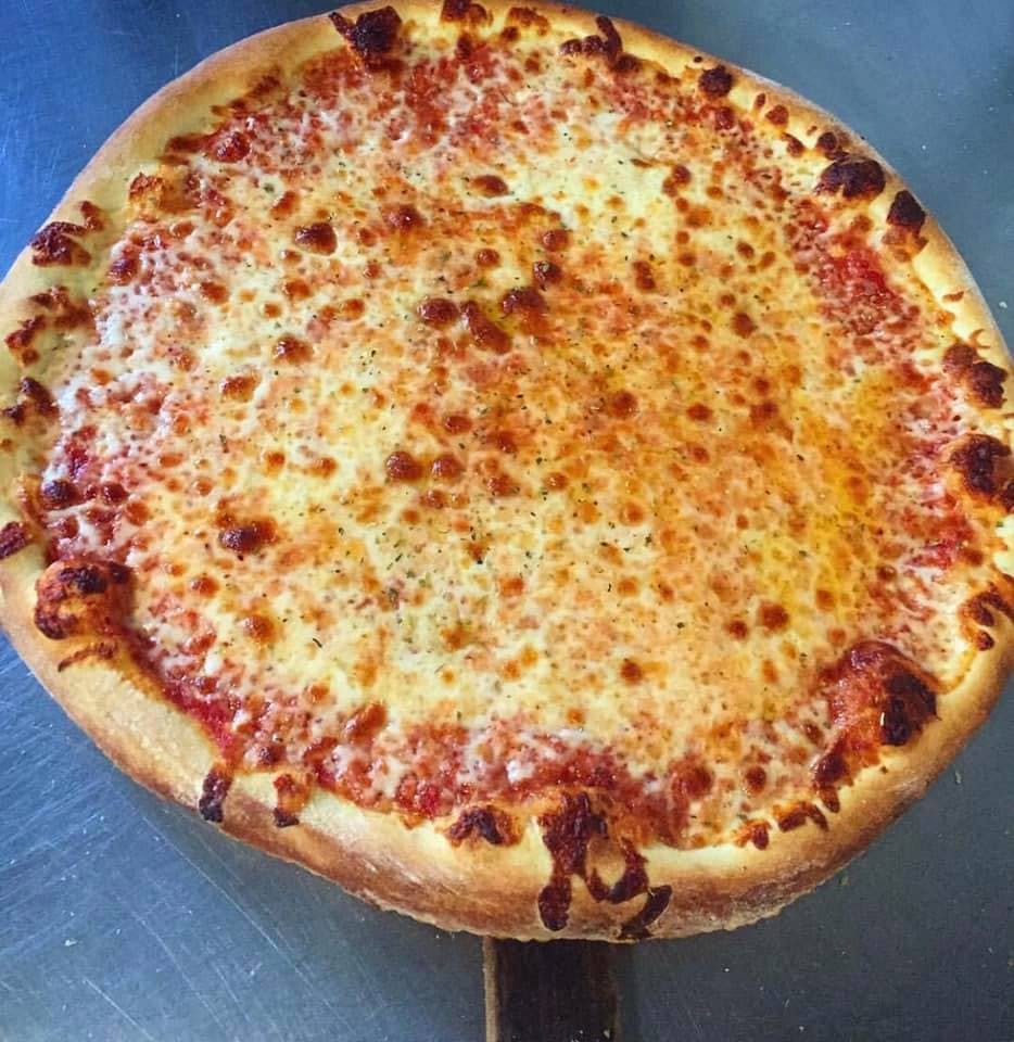 Order Cheese Pizza - Small 12'' (8 Slices) food online from Giuseppe's Pizza Shop store, Plattsburgh on bringmethat.com