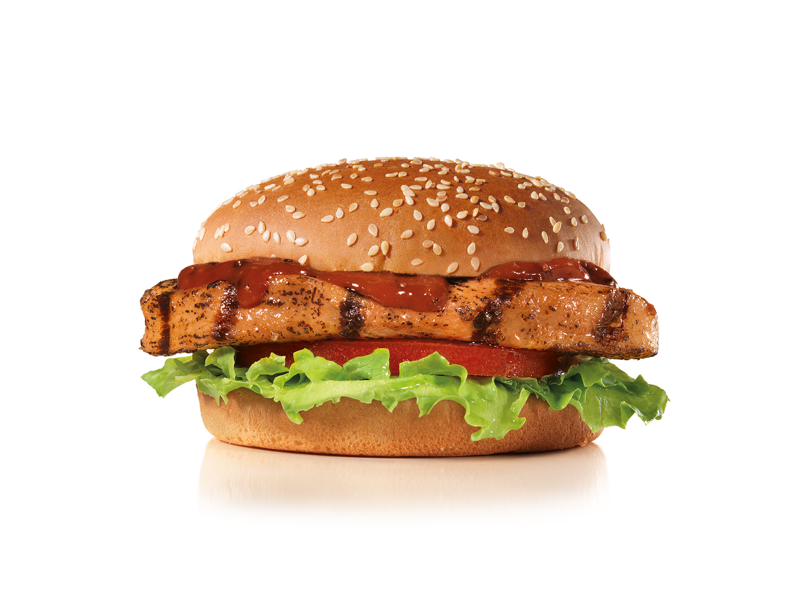 Order Charbroiled BBQ Chicken Sandwich food online from Hardee store, Strasburg on bringmethat.com