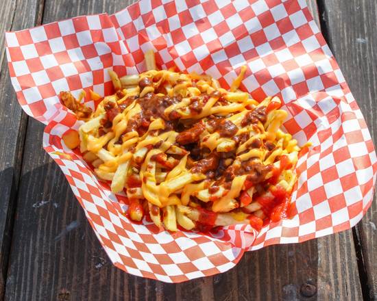 Order Chili Cheese Fries food online from Papa Adam Pizza store, Austin on bringmethat.com