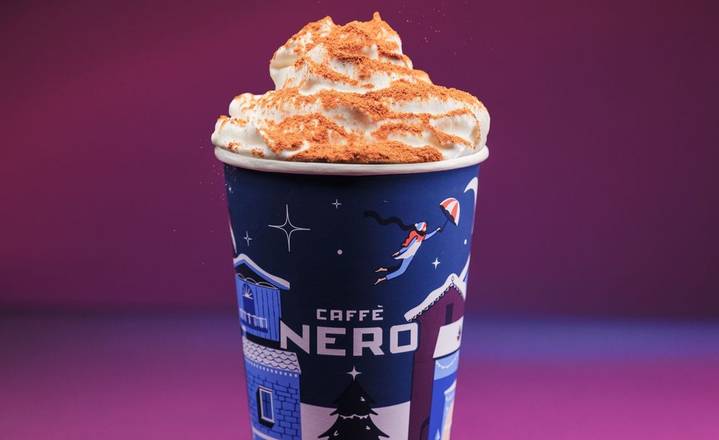 Order Maple Spice Latte Regular (12oz) food online from Caffe Nero store, Winchester on bringmethat.com