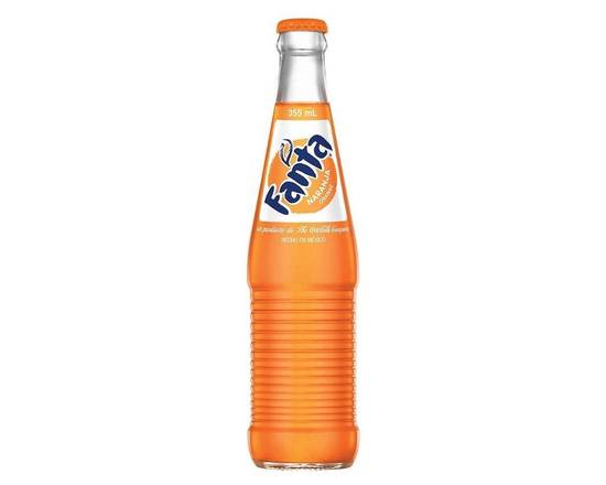 Order Fanta (355ML Glass Bottle) food online from Balboa Tap House store, San Diego on bringmethat.com