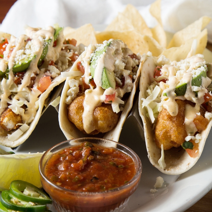 Order Baja 75th Street Tacos food online from The Well Bar & Grill store, Kansas City on bringmethat.com
