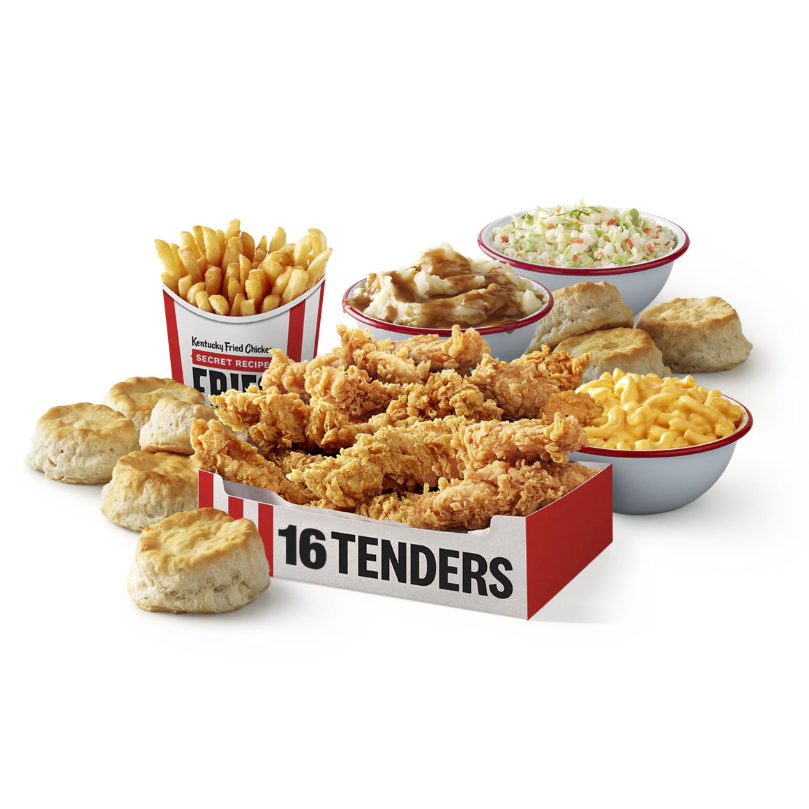 Order 16 Tenders Meal food online from KFC store, Akron on bringmethat.com