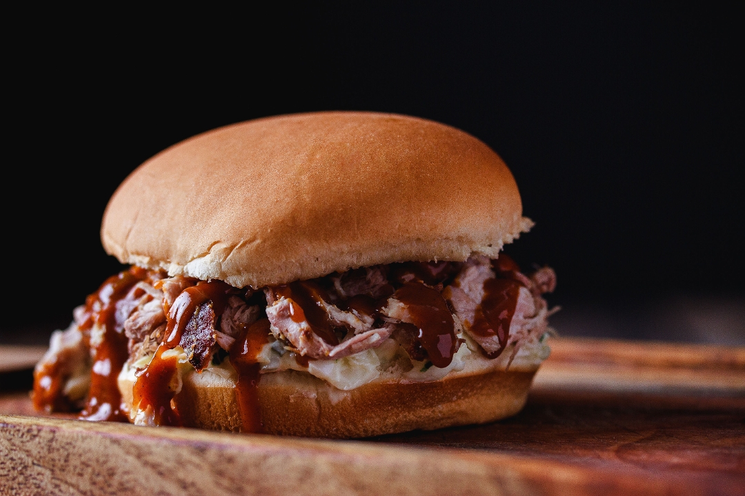 Order Tops Classic Pork Sandwich food online from Tops Bar-B-Q store, Southaven on bringmethat.com
