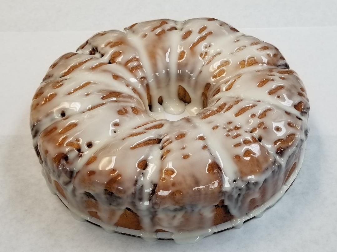 Order Tea Ring with Traditional Glaze Frosting food online from Cinnamom store, Grand Blanc on bringmethat.com