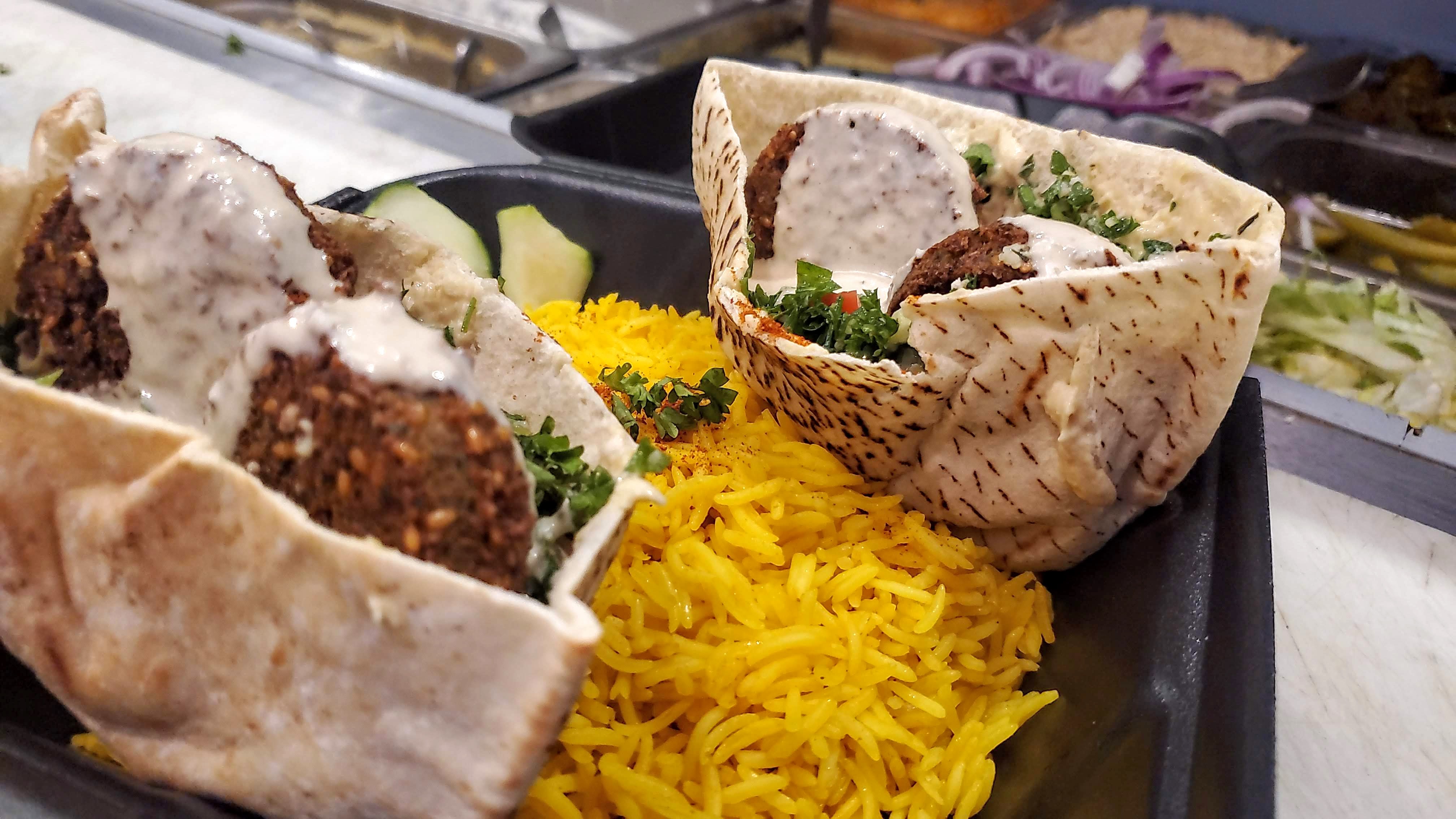 Order Falafel de Luxe food online from Phoenicia Cafe store, Gilbert on bringmethat.com