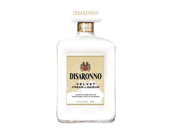 Order Disaronno Velvet Cream Liqueur - 750ml Bottle food online from Josh Wines & Liquors Inc store, New York on bringmethat.com