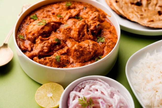 Order Classic Butter Chicken food online from 8 elements perfect cuisine store, San Jose on bringmethat.com