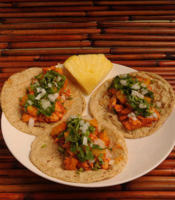 Order Taco de Camaron food online from Ostioneria Michoacan Seafood & Oyster Bar store, Houston on bringmethat.com