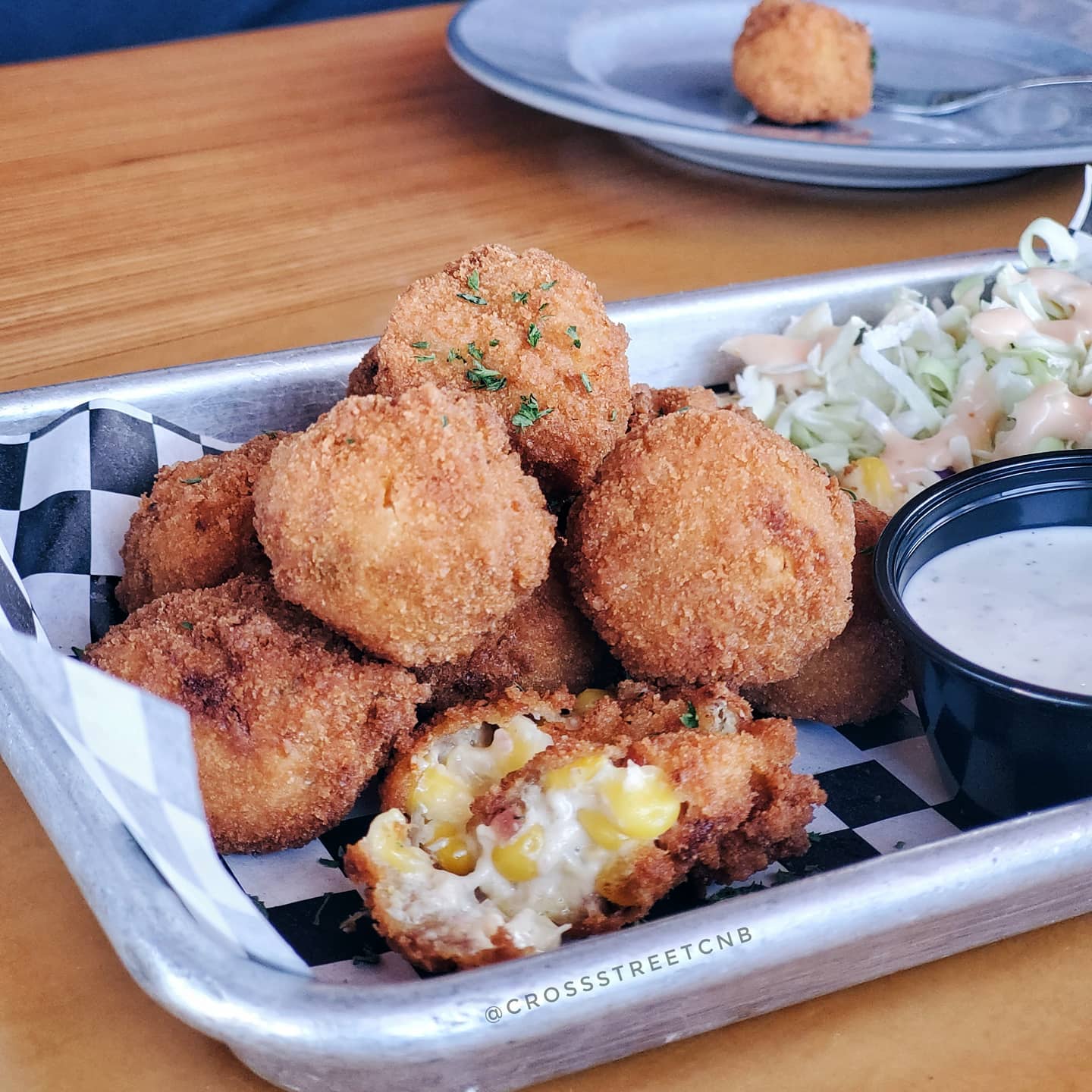 Order Corn Poppers food online from Cross Street Chicken And Beer store, Carlsbad on bringmethat.com