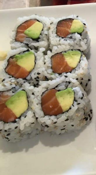 Order Alaska Hand Roll food online from Love Sushi store, Gaithersburg on bringmethat.com