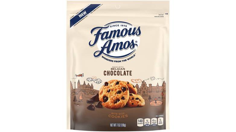 Order Famous Amos Belgian Chocolate Chip Cookies food online from Anderson Convenience Markets #140 store, Omaha on bringmethat.com