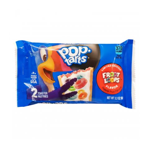 Order Kellogg's Pop-Tarts Froot Loops 3.4oz food online from 7-Eleven store, Bulverde on bringmethat.com