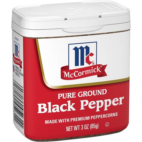 Order McCormick · Pure Ground Black Pepper (3 oz) food online from Winn-Dixie store, Anniston on bringmethat.com